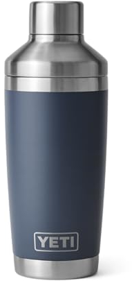 YETI Rambler Cocktail Shaker, Stainless Steel, Vacuum Insulated, Navy, 20 oz (591 ml)