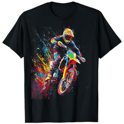 motorbike colorful motocross bikes for boys T-Shirt