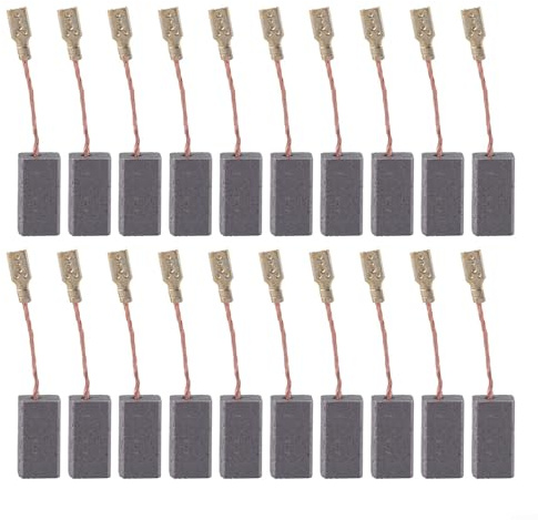 Escobillas de carbón de repuesto para herramientas Bosch, 20 unidades compatibles con amoladoras angulares