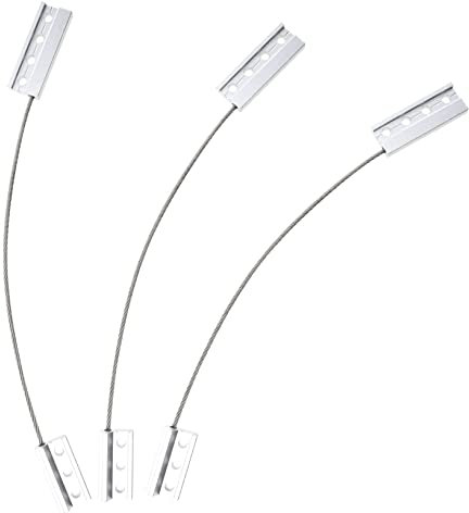 Angoily 3pièces Dispositif Anti-chute Pour Fenêtre à Battant Avec Câble Métallique Lot De Ancrages De Sécurité Pour Fenêtres