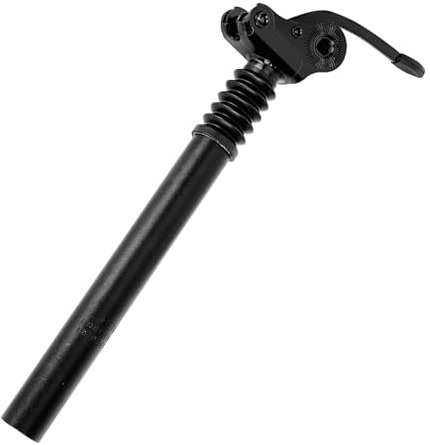 Sattelstütze Klappbar Federsattelstütze, E-Bike-Sattelstützen Federsattelstütze, Fahrrad-Sattelstütze Mit Klappbarer Aluminiumlegierung Für E-Bike-Faltrad Mountainbike (27.2*300mm)