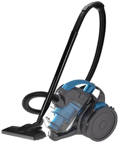 Aspiradora cilíndrica Potente de 2000 W, aspiradora multifunción con Cable, Capacidad de 1.8 L, para el Cuidado de Pisos, silenciosa, Limpieza multisuperficies, para Uso doméstico, Pisos, sofás