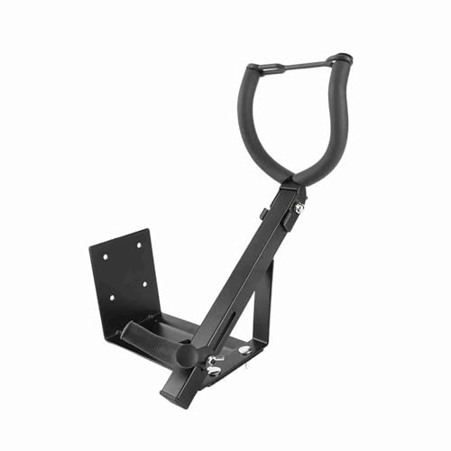 Saxophone Wall Mount, Alto Saxophone Stand Steel Frame, Wall Mounted Tenor Saxophone Holder Display Rack for Studios and Shops