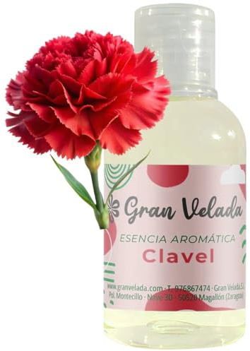 Essence aromatique de clou de girofle : florale intense et polyvalente pour cosmétiques et parfumerie maison | Idéal pour crèmes, savons et bougies artisanales. Format :