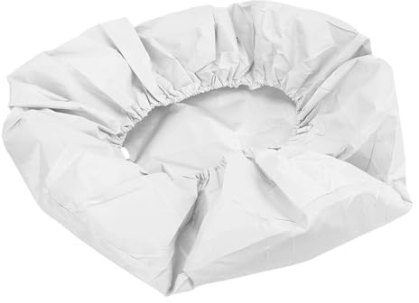 TOPINCN Tire Cover, Spare Tire Cover Made From Premium Polyester Fiber, Tear Proof and Wear Proof, with Elastic Band Design for RVs, Boats, Trailers, Camping Cars, Trucks and Off Road (XL)