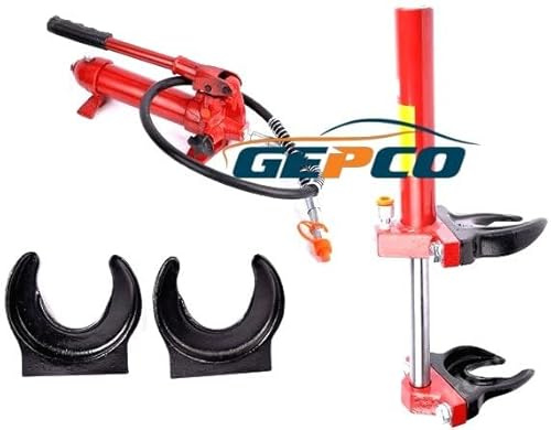 GEPCO Advanced Technology Hydraulischer Federspanner Druckkraft 1000 kg 1t max. Öffnungsweite 273 mm mit Wechselteller Federbein