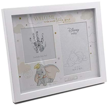 Disney Baby Handabdruck & Fotorahmen Dumbo Box inkl. Stempelkissen DI547
