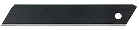 Scorprotect® Abbrechklingen SCHWARZ extra scharf 18 mm im Spender