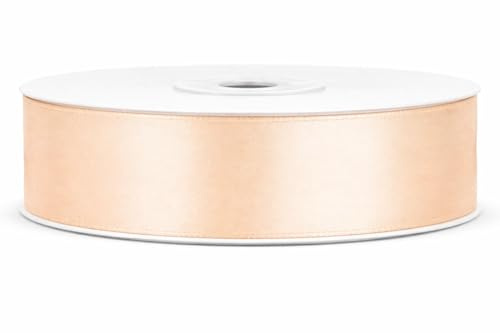 Satinband Creme 25mm x 25m – Schleifenband Beige