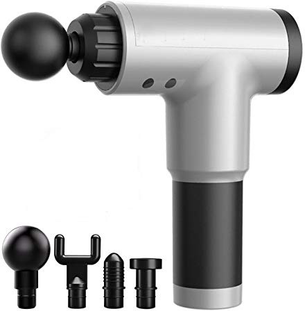 Gsrimgratoe Aparato de Terapia de Relajación del Cuerpo de la Máquina de Terapia de Relajación del Cuerpo de la Gestión del Dolor del Músculo con Enchufe de la UE de 4 Cabezas de Repuesto