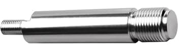 Simoni Racing TW4 Adattatore Specifico per Gancio Traino, Lunghezza 140 mm, Diametro 24 mm e 12 mm, in Alluminio per TWR e TWN
