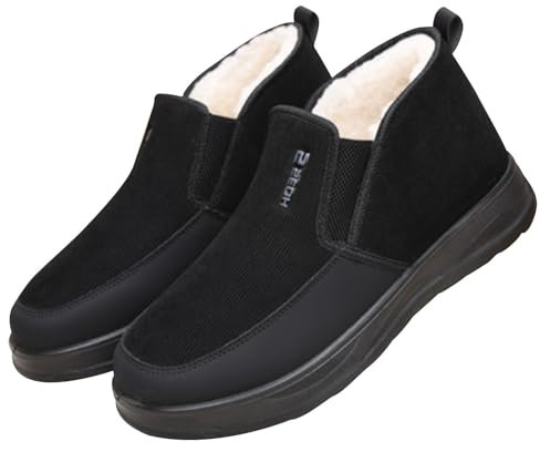 Generisch Shoe Tree Wooden Men's Fashion in the Cold Men's Trainers Shoes 43, black, 8 UK