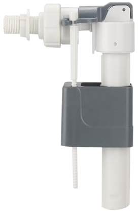 Iouaer Valve D'Entrée de Réservoir D'Eau Murale de Salle de, à Suspendre au Mur, Vanne D'Eau de Toilette, Accessoires D'Entrée D'Eau G1/2 Pouces