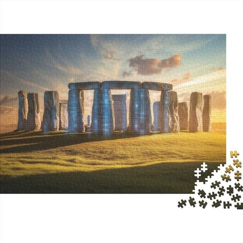 Stonehenge Quantum Computer 1000 Stück Puzzles Für Erwachsene Stress Abbauen Familien-Puzzlespiel 1000-teiliges Puzzle Lernspiel Spielzeug Geschenk 1000pcs (75x50cm)