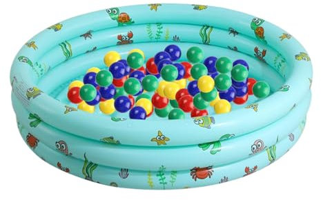 Piscina Kiddie, piscina gonfiabile all'aperto - Piscina gonfiabile per la famiglia - Piegabile esterno Blow Up Paddling per giardini, parchi, balconi, tetti