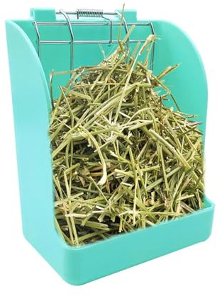 HeufutterStation för marsvin - Heraufe Grass Holder - mer utrymme för husdjur, matskålar för små marsvin, kaniner, chinchillor