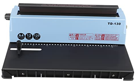 LALAFINA 1set Manual Puncher for Document Binding Versatile Punching Device for Scrapbooks Calendars Margin for Different Thicknesses Easy to Clean Design