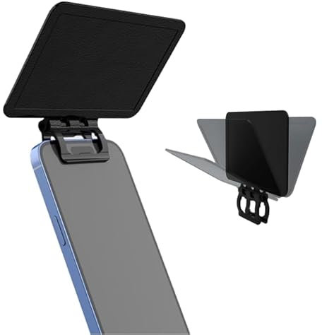 Mciluyaiio Parasol para teléfono, Ajustable, antirreflejos, con diseño de ángulo Flexible, Que Ayuda a Reducir el sobrecalentamiento y el Reflejo de la Pantalla, Ideal para Exteriores y en el Coche