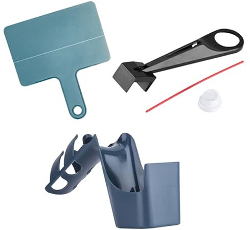 Dirt Bike Chain Cleaner - 4 Piece Chain Cleaning Device | Lube Applicator Oil Sprayer Effective Wash Tool Motorcycle Oiler Brush for Maintenance Workshop Garage Cycling Outdoor