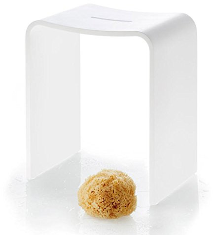 Decor Walther weißer Badhocker Stone Stool