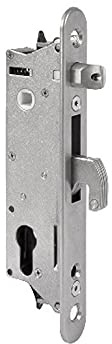 Serrure de sécurité anti-effraction INOX à larder pour tube de 50x50mm