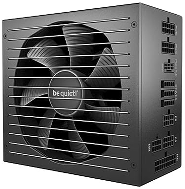 be quiet! Straight Power 12 1000W, ATX 3.1, 80 Plus® Platinum, nahezu unhörbarer Silent Wings Lüfter, für PCIe 5.1 und PCIe 6+2 Grafikkarten, 12V-2x6 Kabel enthalten, BN338