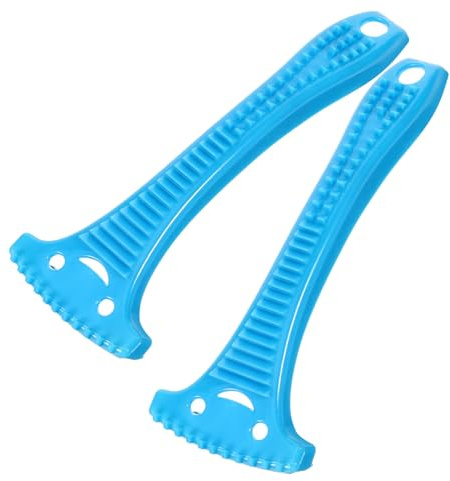 Healeved Lima per Pedicure 2 Pezzi, Rimuovi Calli Piedi in Abs, Leggera Impugnatura Ergonomica, per Uso Domestico e Salone