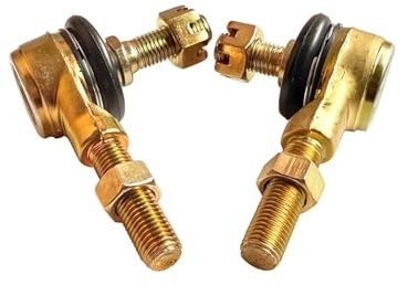 Rótula de Extremo de Barra de Acoplamiento Izquierda y Derecha de 10-10 mm, Apta for 50 CC, 70 CC, 90 CC, 110 CC, 125 CC, ATV, Quad, Moto de Cross, Kart y 4 Ruedas for niños Chinos.(1 Pair)