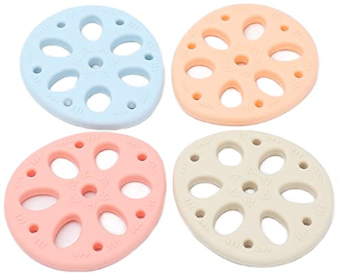 Almeigrity bébé Dentition 2 côtés Bosses Poreuse résistance à l'abrasion de qualité Alimentaire Silicone bébé Jouets de Dentition