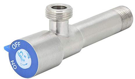 Valvole di intercettazione del flusso della doccia della valvola di arresto dell'angolo G1/2in dell'acciaio inossidabile Valvole di arresto dell'angolo del rubinetto del bagno