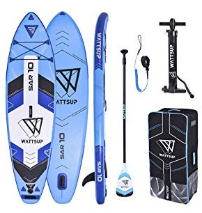 Wattsup Sup Board SAR 10 mit Kajaksitz im Pack