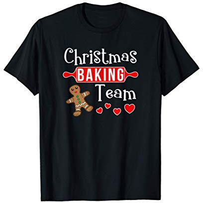 L'équipe de pâtisserie de Noël en pain d'épice T-Shirt