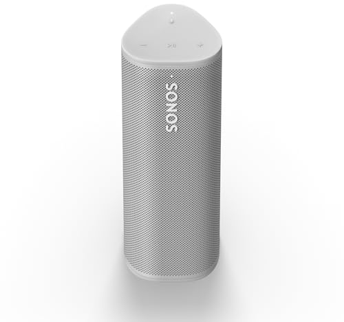 Sonos Roam - Weiß - Kabelloser tragbarer Bluetooth-Lautsprecher