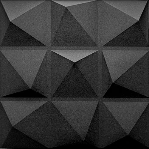 3D Wandpaneele aus Polystyrol XPS Styropor – 50x50 cm, 3 mm dick – Moderne 3D Wandverkleidung & Deckenpaneele – Leichte Wanddeko Platten für Wohnzimmer, Schlafzimmer, Innenräume