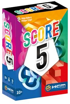 HCM Kinzel - Score 5 | Strategisches Auktionsspiel | Sammeln & Gewinnen | Spielspaß für die ganze Familie | Kartenspiel | deutsch