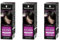 3x Schwarzkopf 7 Tage Retouche Ansatz-Kaschierung, Schwarz Haarfarbe für schnelle und einfache Ansatzbehandlung 60ml (3er Pack)