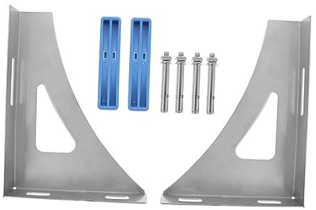 KITANDOVE 1paire Support Mural Inoxydable Pour Chauffe-eau Fixation Et Sécurisée Installation Rapide Et Facile Conçu Pour Économiser De Espace Compatible Avec Divers Modèles De