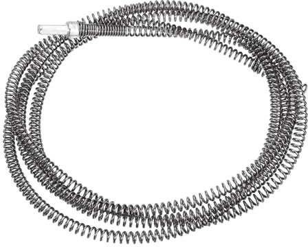 QUARKZMAN 9.84 Pies Cable Desatascador de Desagües, Removedor de Atascos de Resorte de Limpieza de Tuberías, Serpiente Flexible de Limpieza de Desagües para Cocina, Fregadero de Ducha