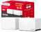 Mercusys Halo H85X Mesh Wi-Fi 6 AX3000Mbps Dual-Band, 2.5G Puerto WAN/LAN, 2 Puertos WAN/LAN Gigabit, Cubiertos hasta 460m2, MU-MIMO, WPA3, Control por aplicación, 2 Unidades
