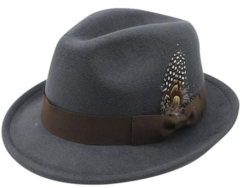 Trachtenhut Damen Herren Unisex Oktoberfest Hut Traditioneller Hut Bayerischer Filzhut für Bierfest und Mottoparty, Jägerhut, Kopfbedeckung Mütze Volksfest Oktoberfest Halloween Hippie Rock