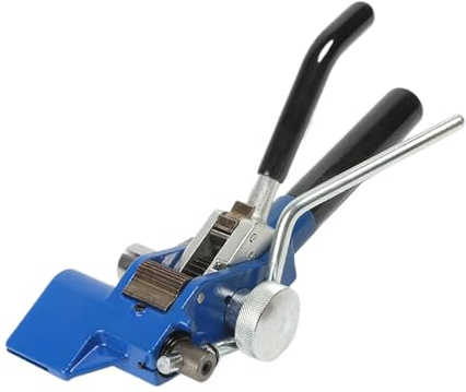Strumento di fissaggio per cavi – Pinza da 24 cm, tagliafili in acciaio, dispositivo di imballaggio in nylon con tensione regolabile | Attrezzo manuale ad alte prestazioni per lavori di metallo