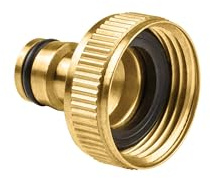 Cellfast Connecteur avec Filetage Femelle Brass, raccord Rapide en Laiton G1, 33,3mm, 52-855