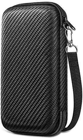 Fintie Graphing Calculator Carrying Case for Texas Instruments TI-84 Plus CE, Hard EVA Shockproof Travel Protective Box (Black)