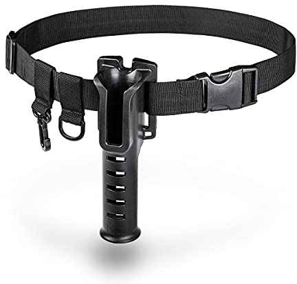 GudGmtoy Angelrutenhalter Gürtel Verstellbarer Angeln Watgürtel Watgürtel für Surf Casting Kajak Angeln Zubehör Wathosen Gurte Angeln Taille Rutenhalter Gürtel