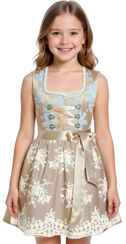 Alte Liebe Mädchen Dirndl Trachtenkleid 2tlg. Kinder Dirndl KD-330/152