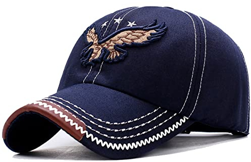Enwokran Baseball Cap Herren, Unisex Retro Einstellbare Freizeit Mütze Stickerei Trucker Hut Verstellbare Sport Basecap