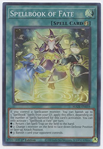 YU-GI-OH! Spellbook of Fate - MAZE-EN059 - Super Rare - 1ª edición