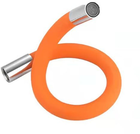 Tubo di Prolunga Flessibile per Rubinetto, Materiali Siliconici Universali Antispruzzo Pieghevoli e Modellabili a Lunghezza Estesa (S 60x40 cm)
