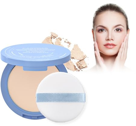 Wootapson Polvos Faciales Oil Control, Polvo Compacto, Control de Aceites, Mate, 1 g (Paquete de 1), Color: CALASSIC IVRY
