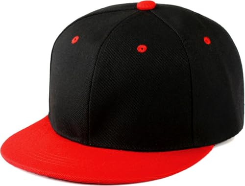 YeeHeen Snapback Hat Flat Bill Visor Hats Adjustable Hip Hop Baseball Cap for Women Men